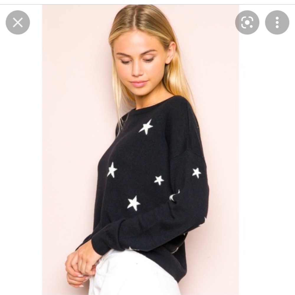 Brandy Melville Star Sweater